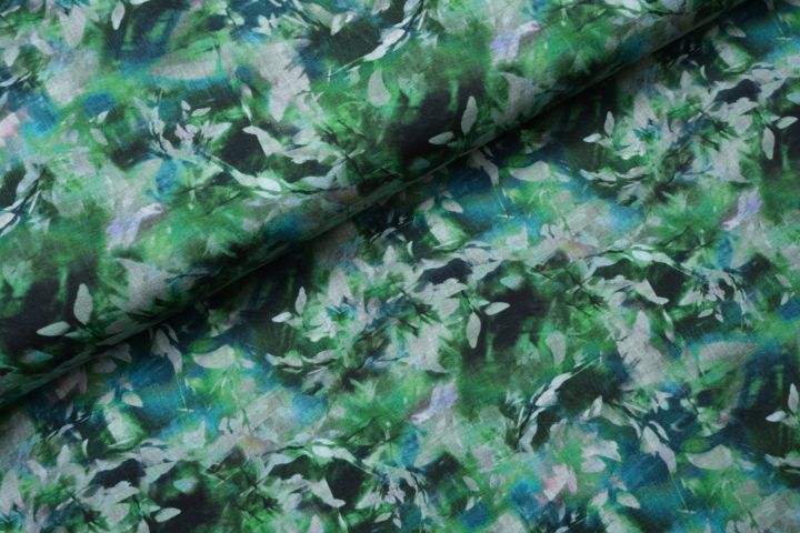 Fantasy Land Tricot Groen - Megan Blue Fabrics