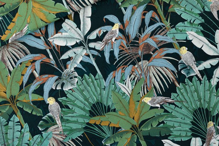 Jungle Canvas Gabardine Twill Green Gables - See You At Six - Laatste Stuk 0.7M